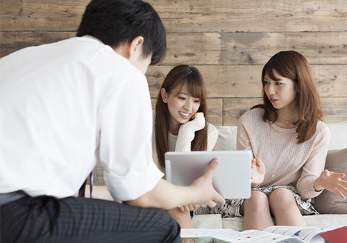 LINEでお部屋探し